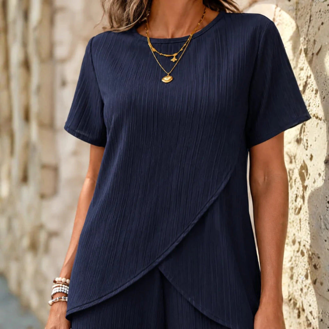 Tweedelige set - Elegant en comfortabel zomerensemble