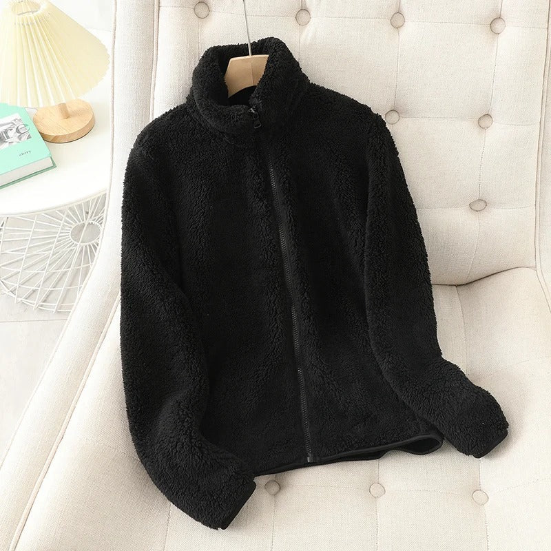 Tweezijdig fleece jasje voor dames