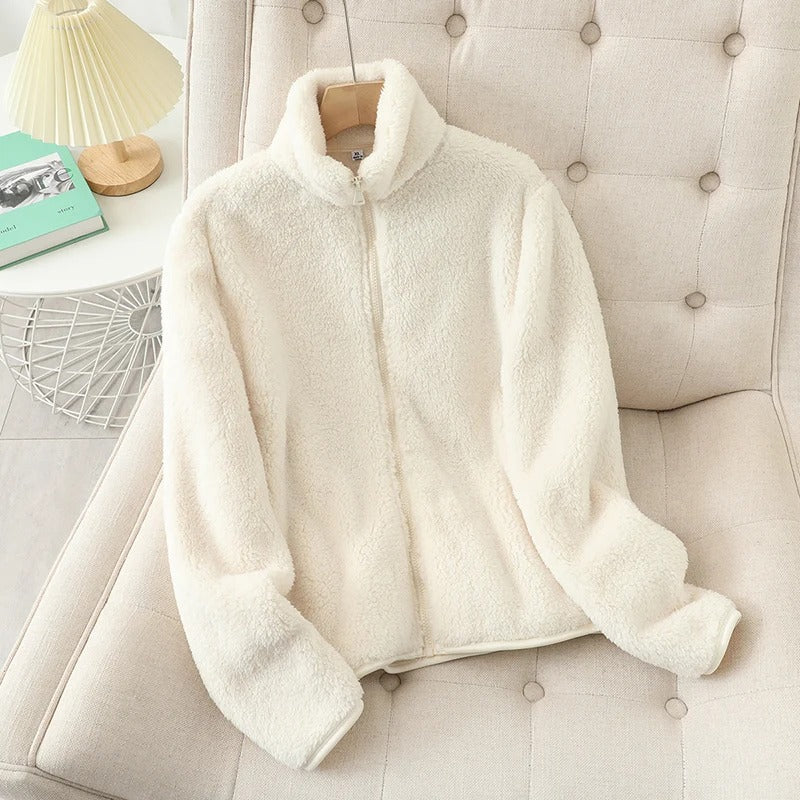 Tweezijdig fleece jasje voor dames