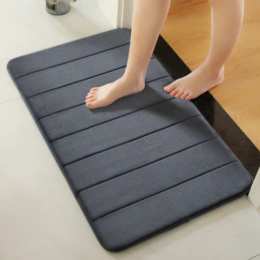 Ultra-zachte absorberende badmat | Antislip & sneldrogend ontwerp