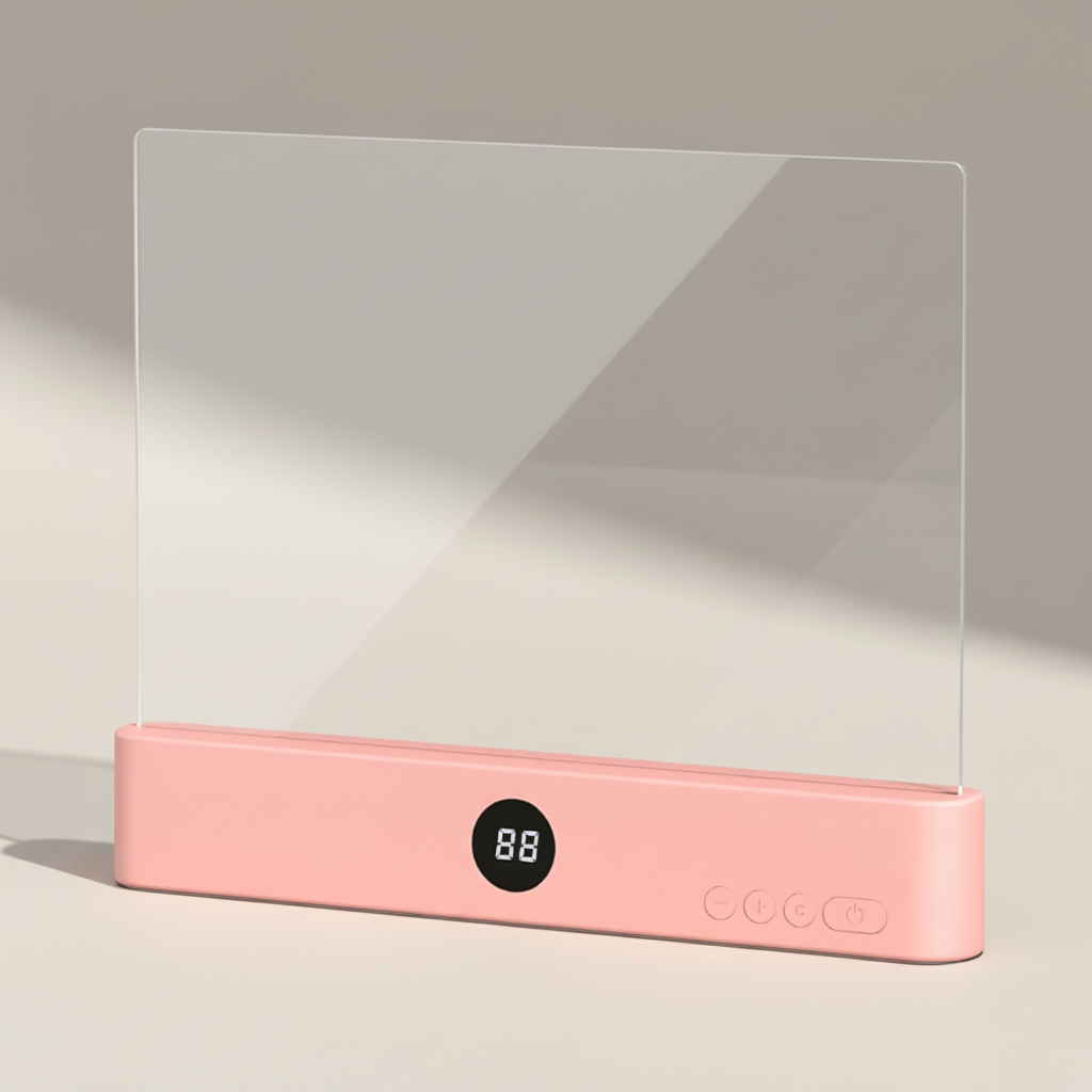 Ultradunne led-leeslamp voor boeken, via usb oplaadbaar