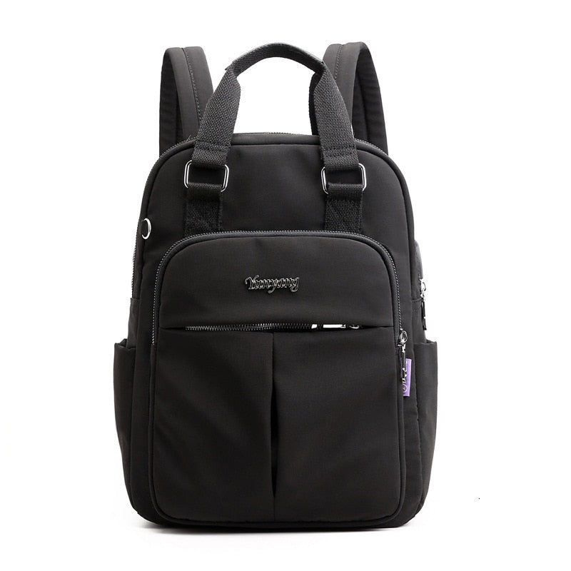Unisex waterafstotende anti-diefstal rugzak met usb-oplaadpoort