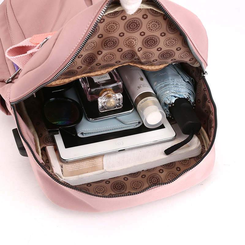 Unisex waterafstotende anti-diefstal rugzak met usb-oplaadpoort