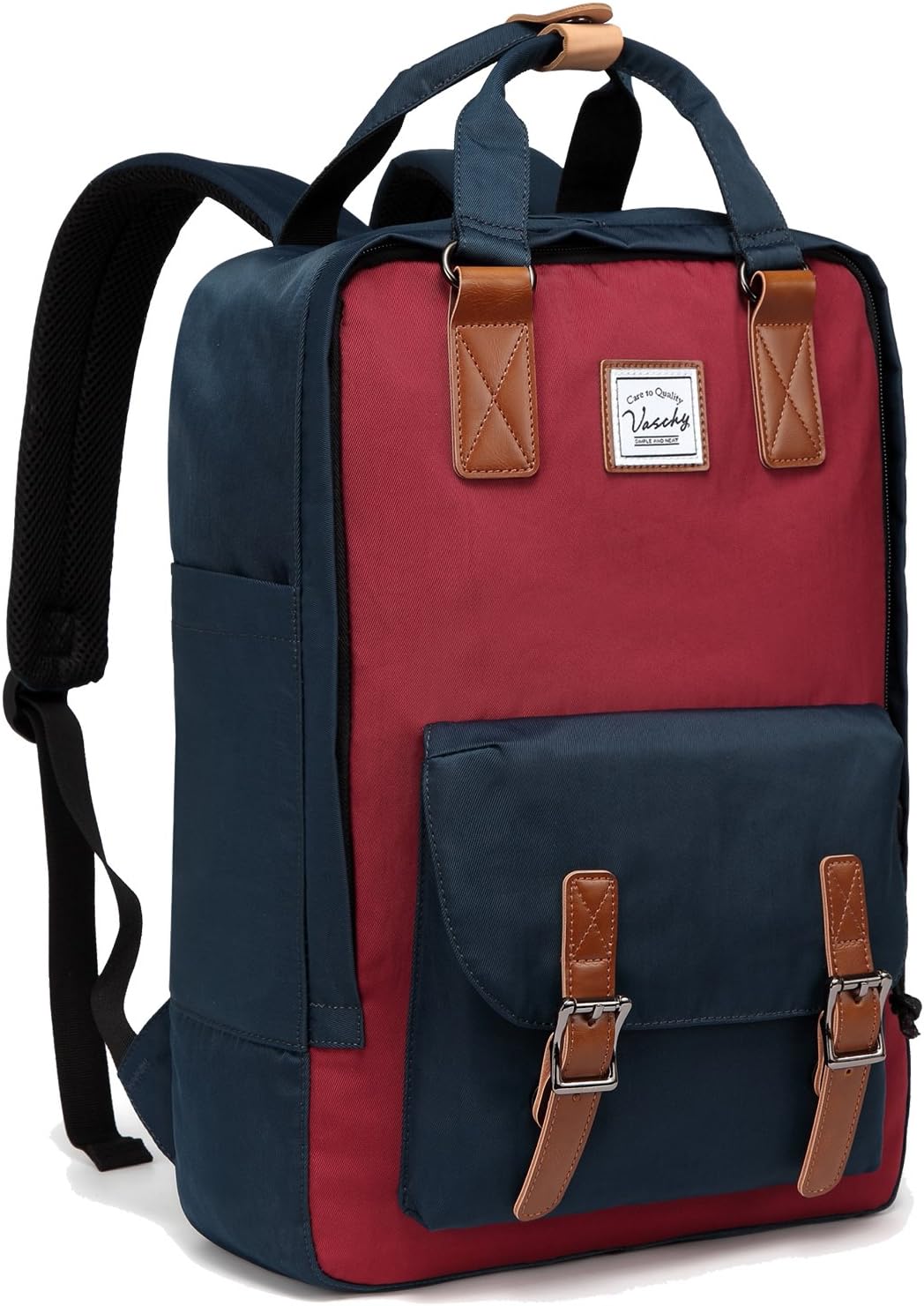Unisex waterdichte rugzak voor 15,6 inch laptop met opbergvakken