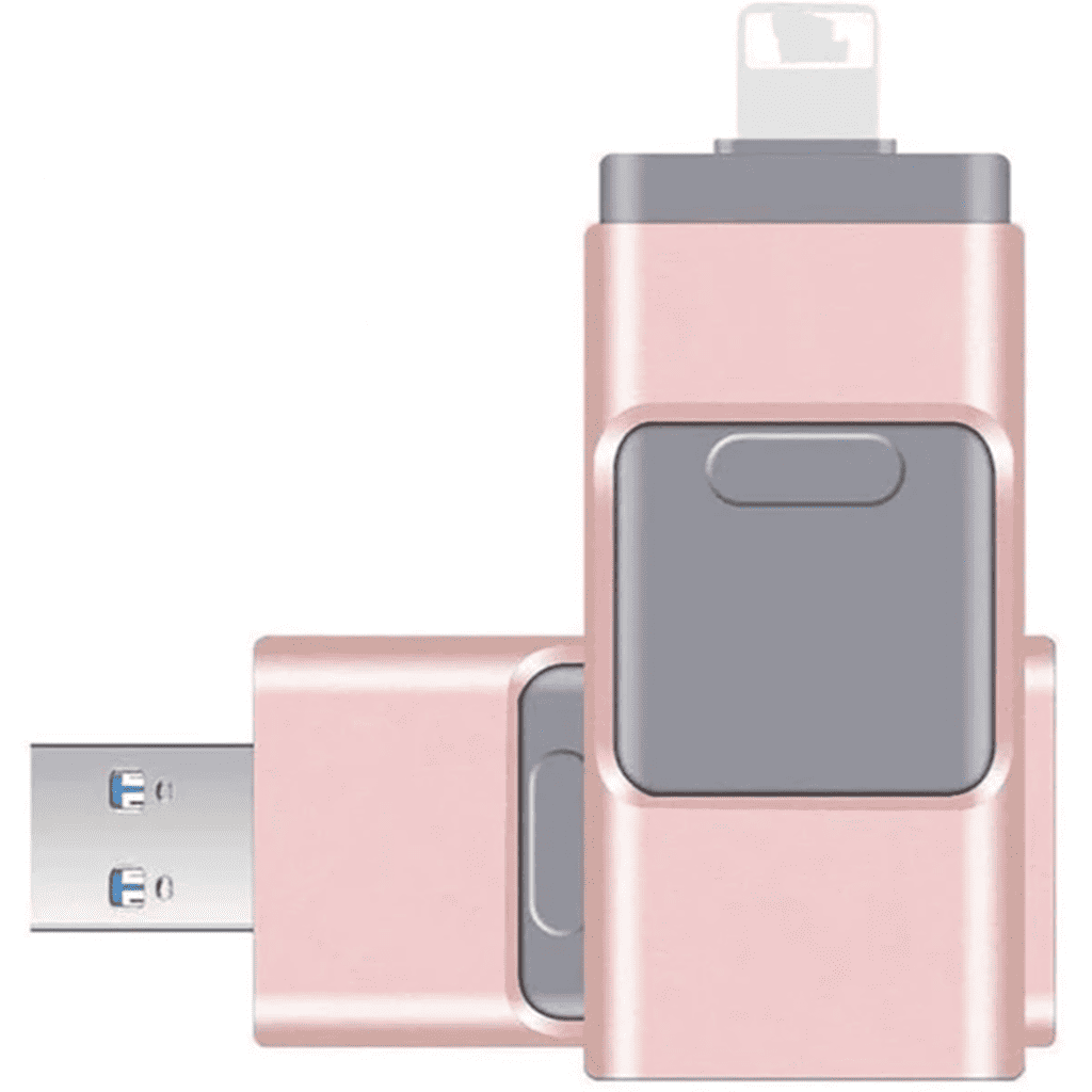 USB-stick voor directe back-up van foto's en video's voor tablet en pc