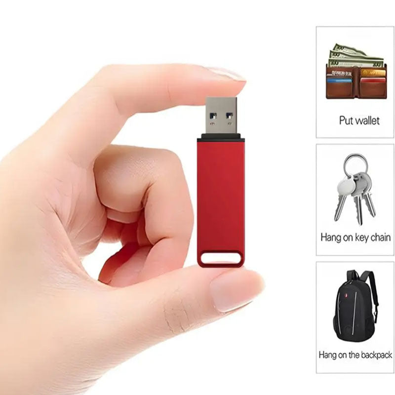 Verbeterde metalen usb-stick met hoge capaciteit - 4TB