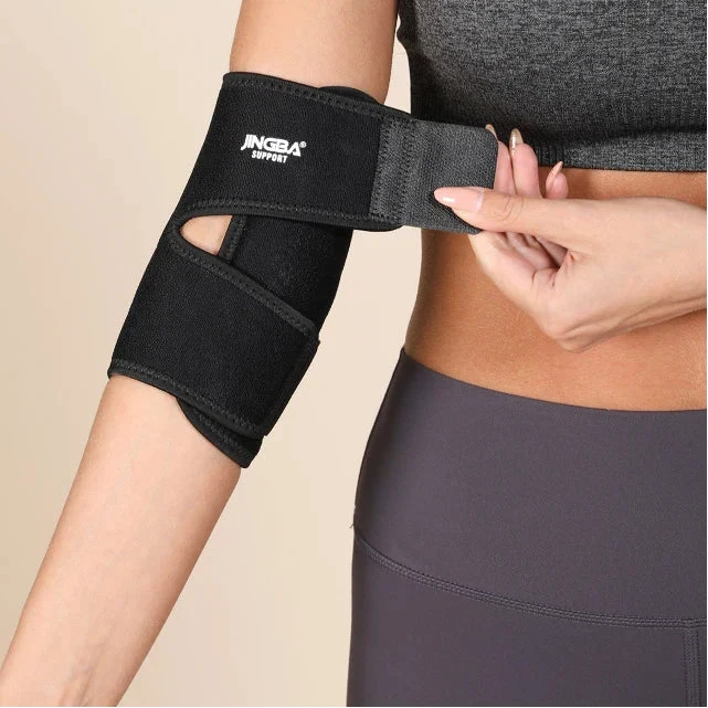 Verstelbare elleboog compressiebrace