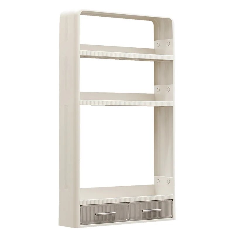 Wandgemonteerd badkamerrek organizer