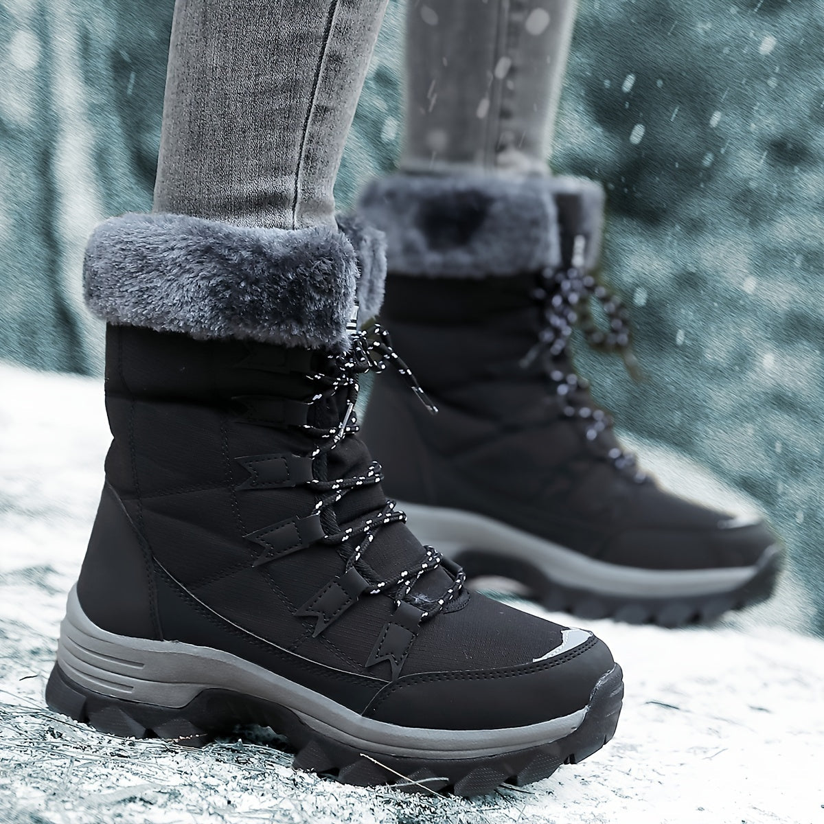 Warme winterlaarzen voor dames - comfortabel en stijlvol voor koude dagen