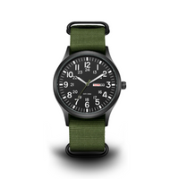 Waterdicht militair horloge - Tactische stijl met lichtgevende wijzerplaat