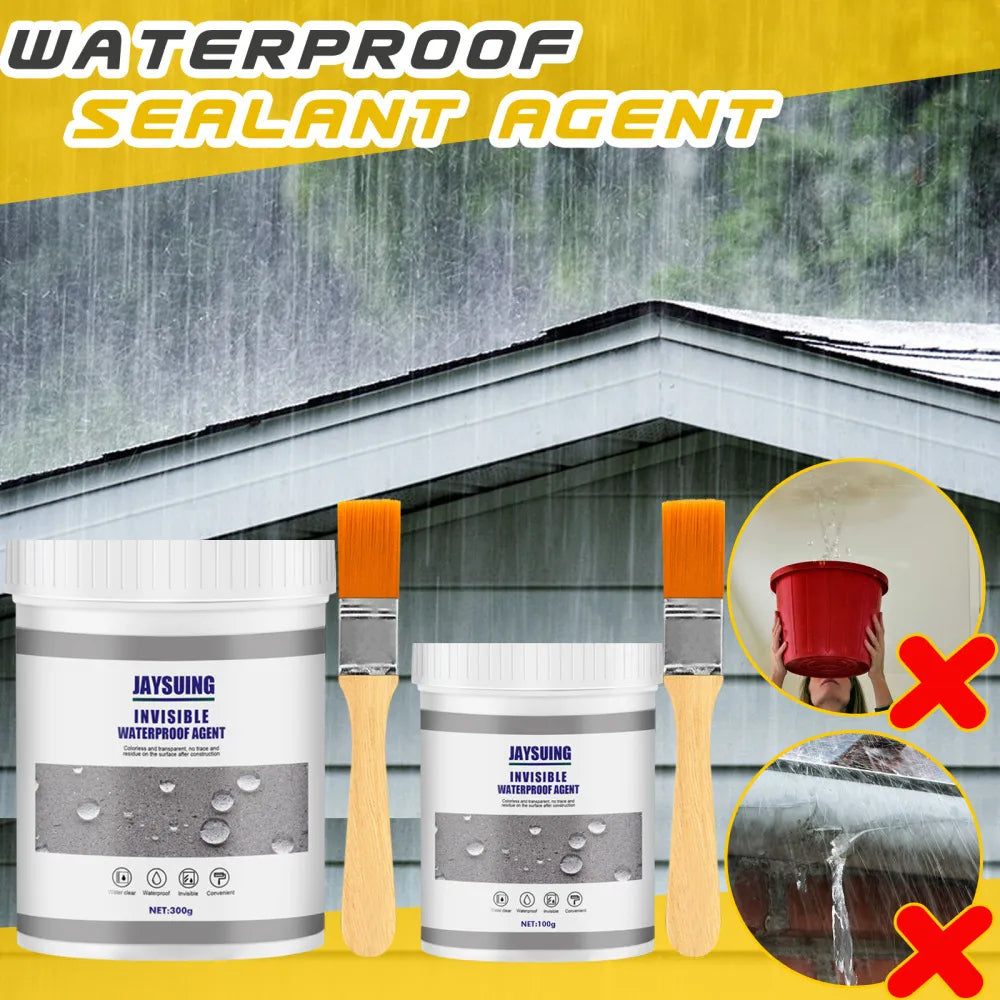 Waterdichte anti-lek transparante coating