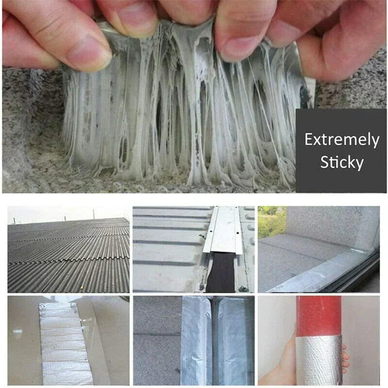 Waterdichte reparatietape voor directe oplossingen bij lekken en scheuren