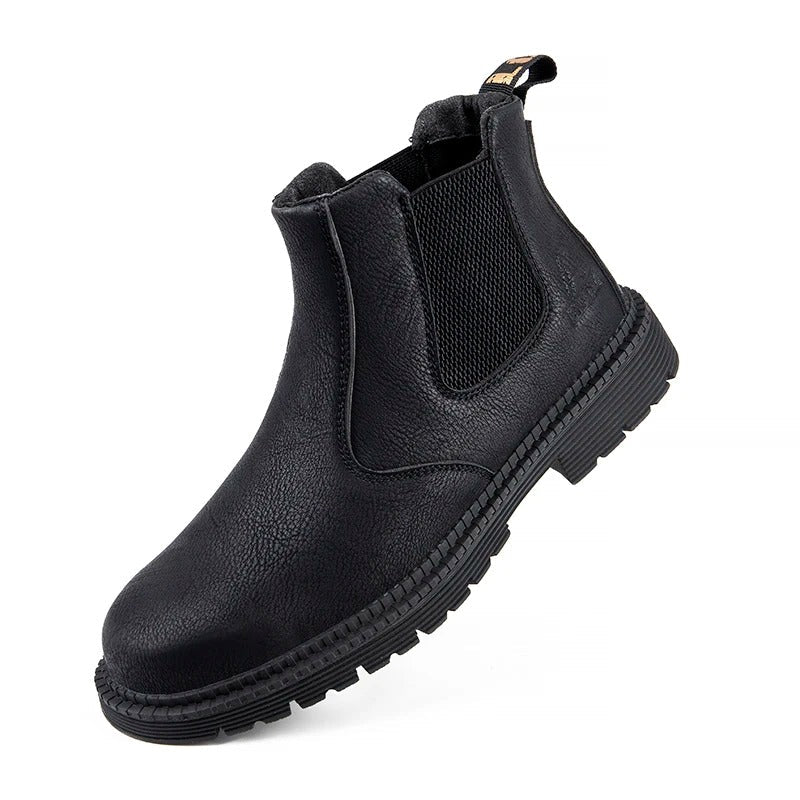 Waterdichte veiligheidsschoenen voor heren met stalen neus – Antislip werkschoenen voor bouw en industrie