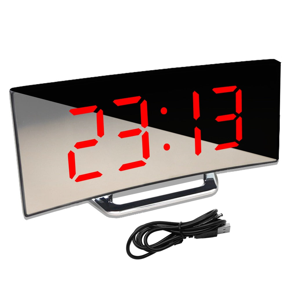 Wekker met led-display