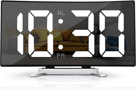 Wekker met led-display