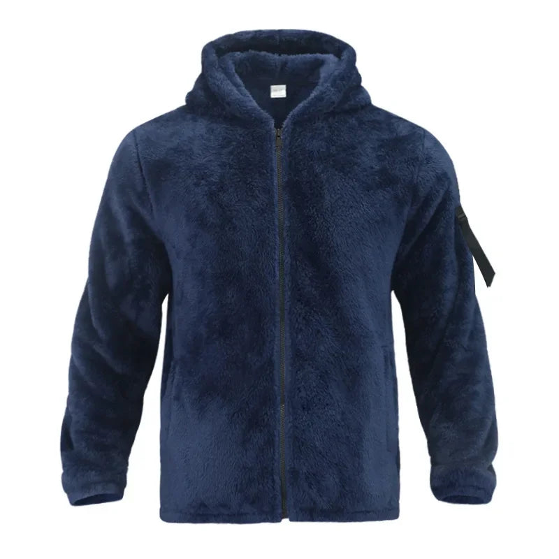 Winterjas voor heren voor koude dagen met capuchon en praktische zakken