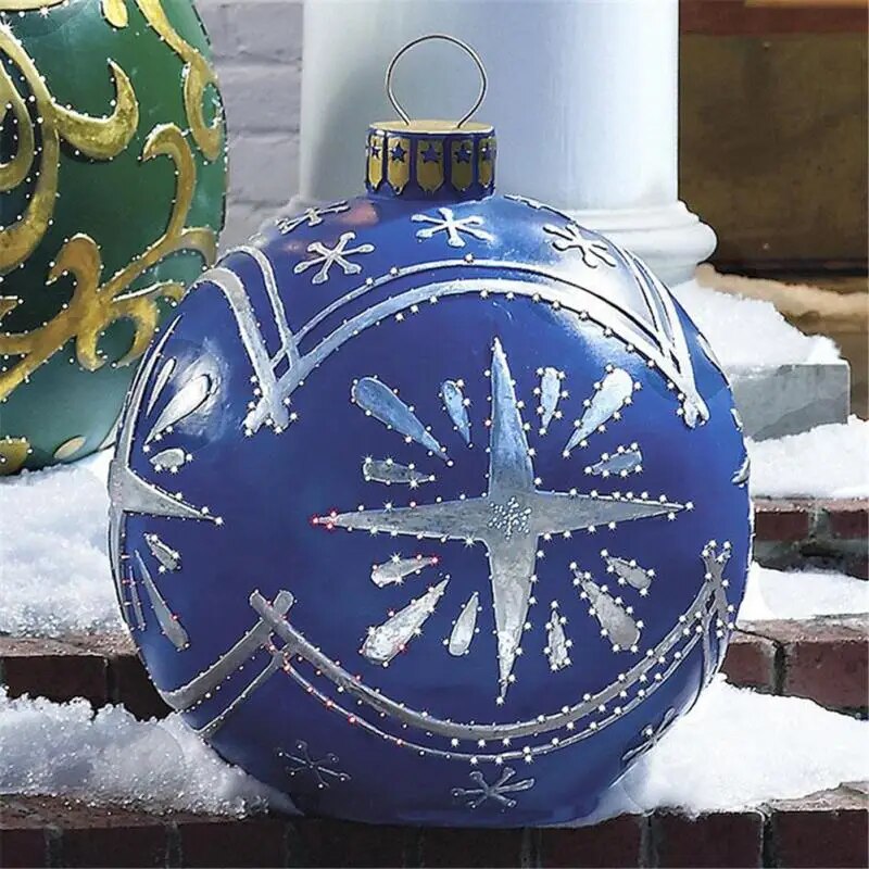 XL kerstdecoratie – Weerbestendige jumbo kerstballen voor binnen- en buitengebruik