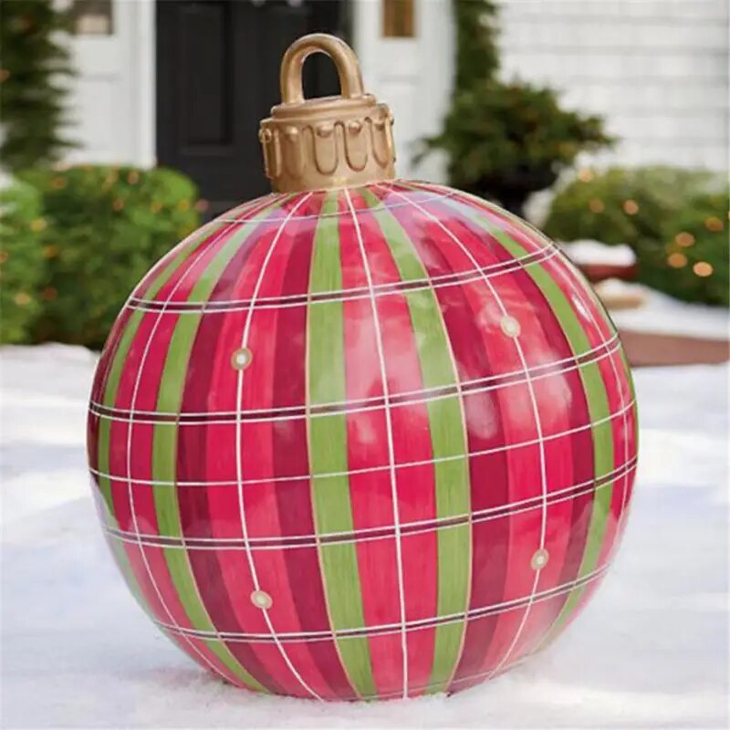 XL kerstdecoratie – Weerbestendige jumbo kerstballen voor binnen- en buitengebruik