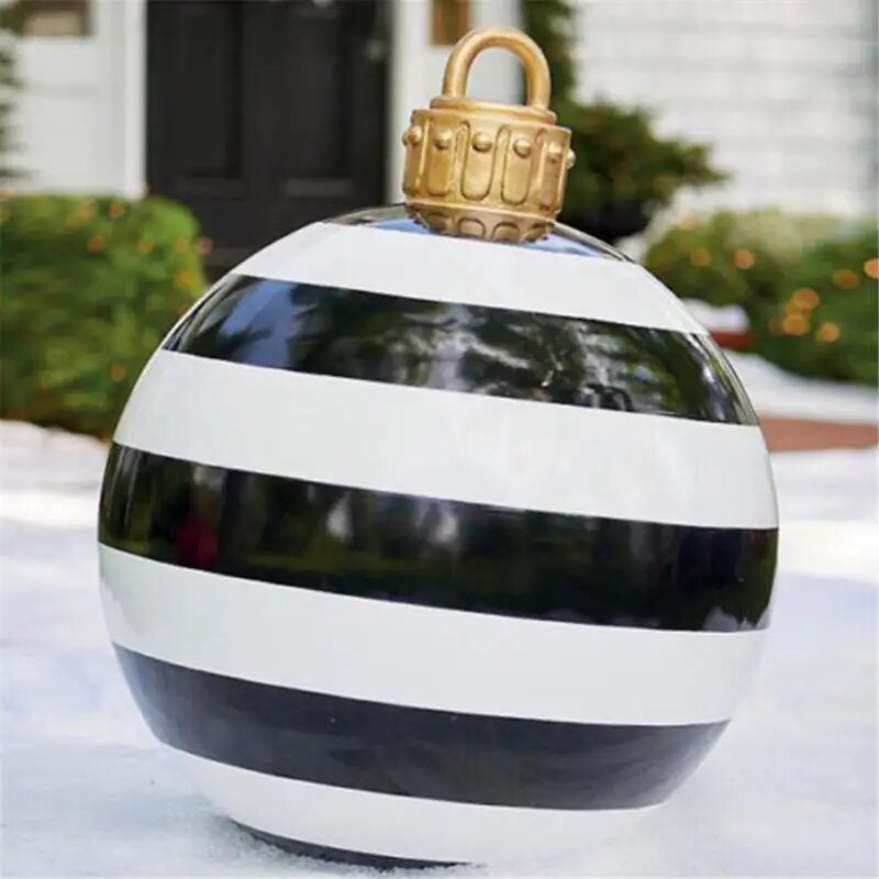 XL kerstdecoratie – Weerbestendige jumbo kerstballen voor binnen- en buitengebruik