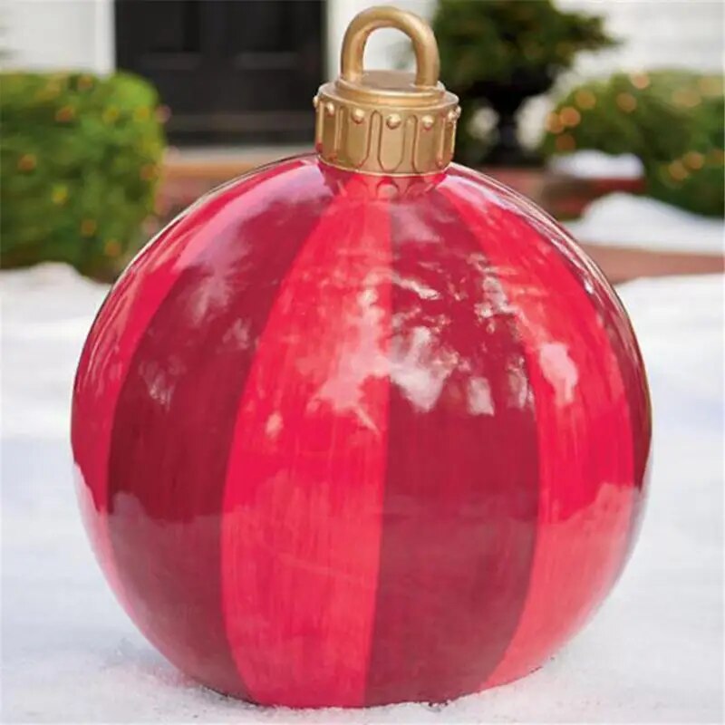 XL kerstdecoratie – Weerbestendige jumbo kerstballen voor binnen- en buitengebruik