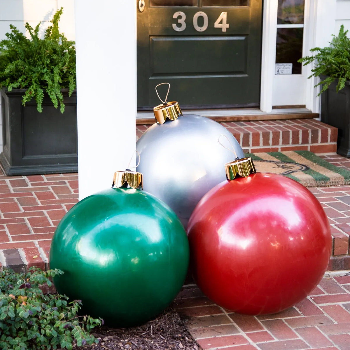 XL kerstdecoratie – Weerbestendige jumbo kerstballen voor binnen- en buitengebruik