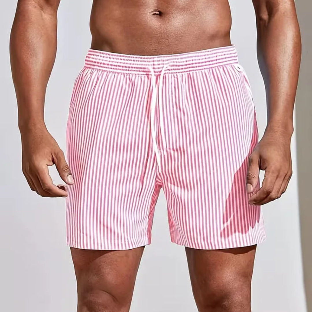 Zwemshorts met streeppatroon